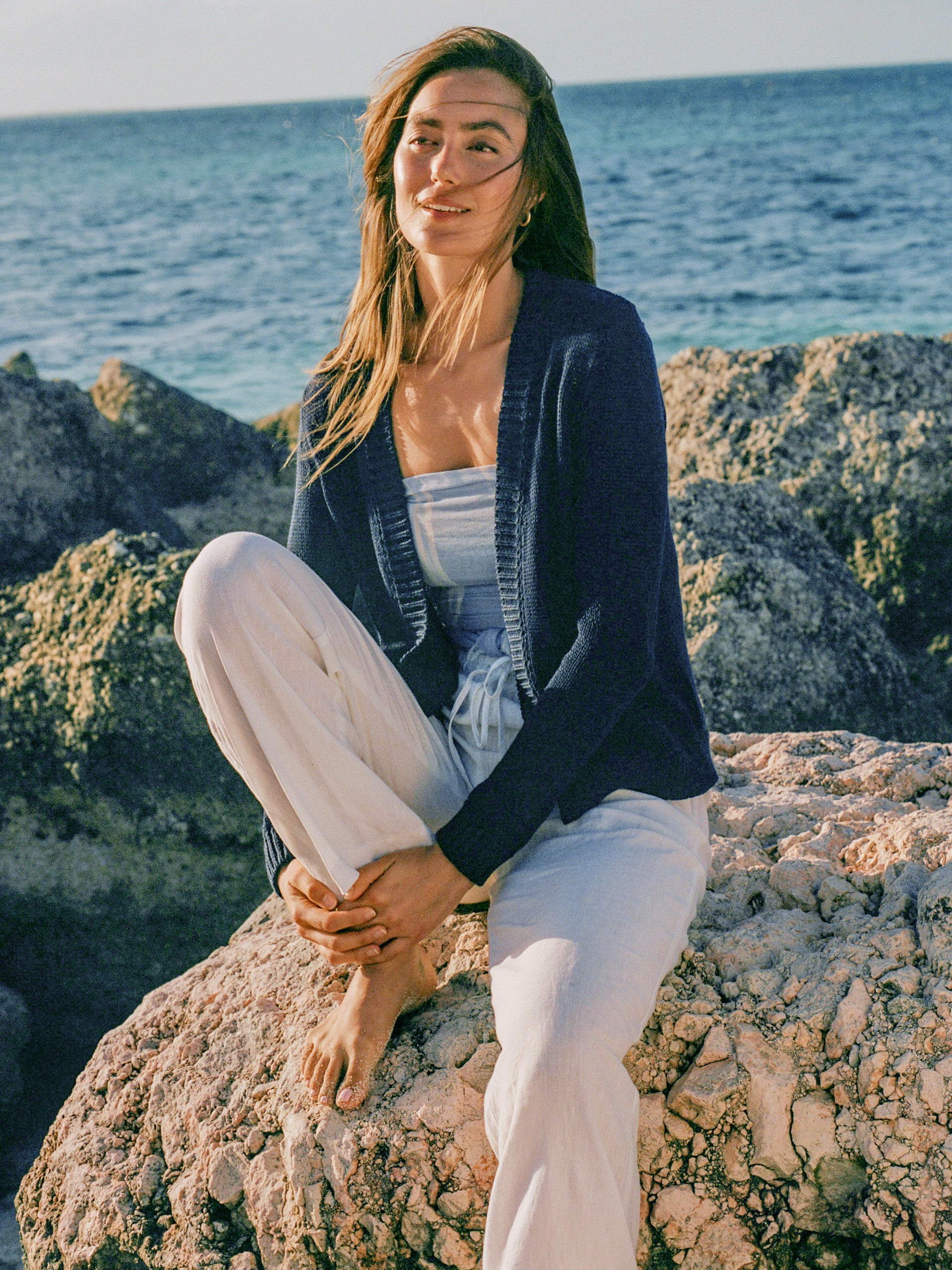 Dawn Linen Cardigan-New Feature DemoNew Feature Demo