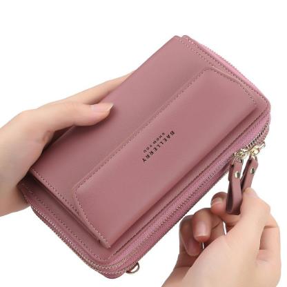 Women 12 Card Slots Large Capacity Phone Bag Crossbody Bag-New Feature DemoNew Feature DemomySite