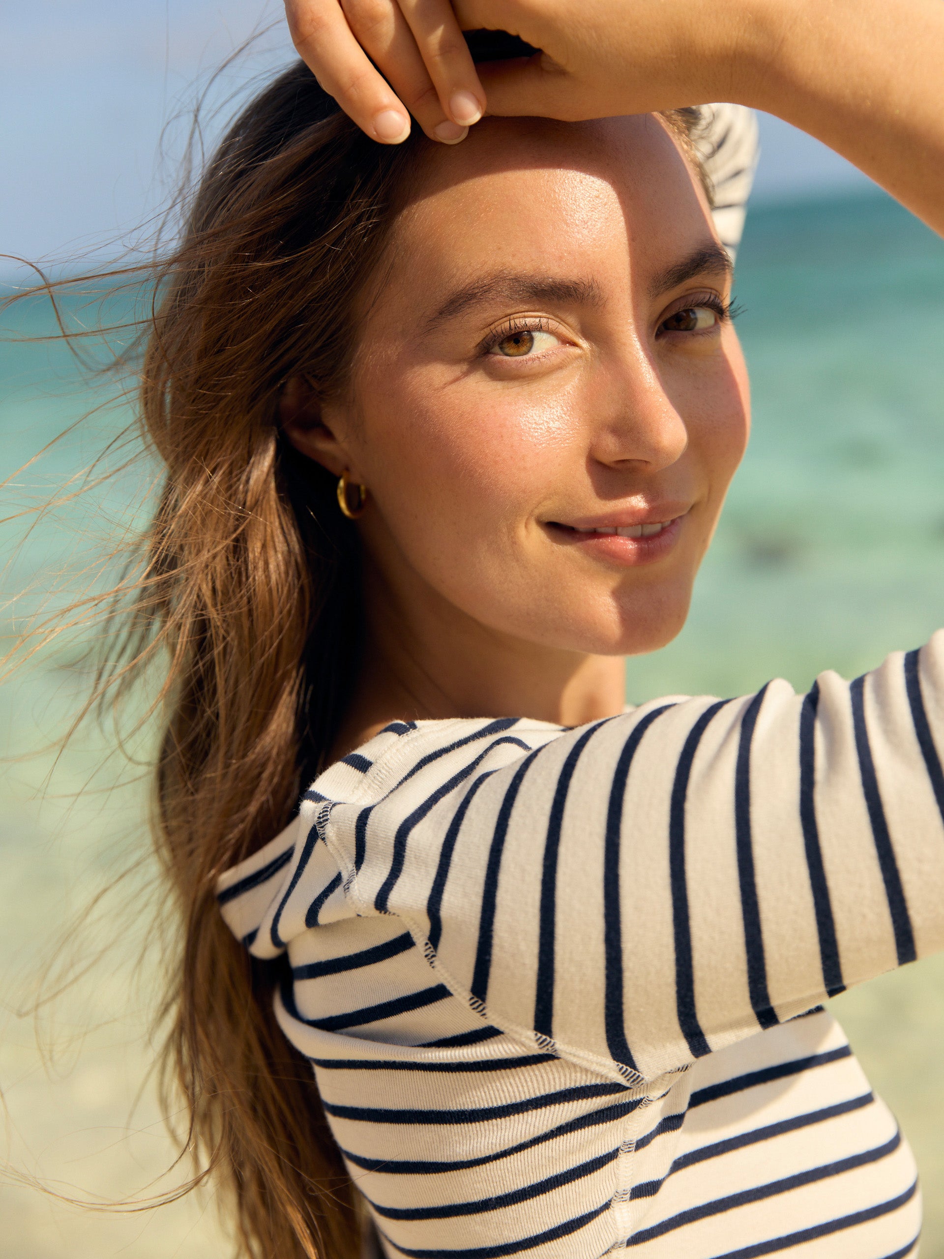 Goldie Tee in Stripe-New Feature DemoNew Feature Demo