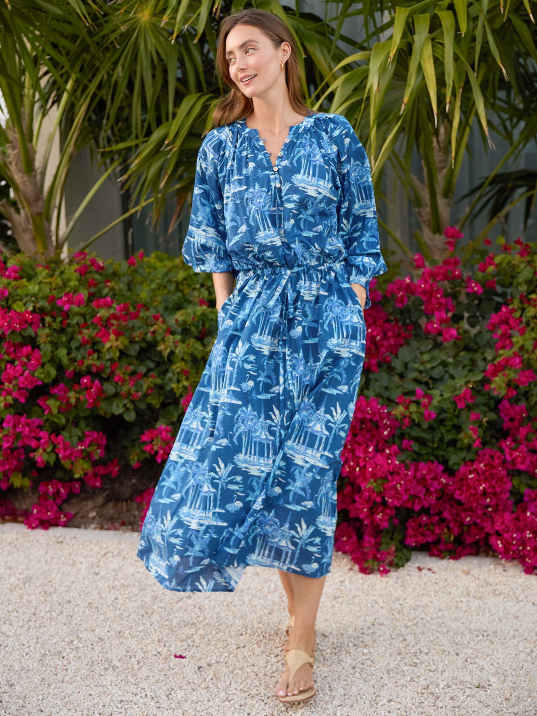 Daniella Dress in Parisian Pergola-New Feature DemoNew Feature Demo