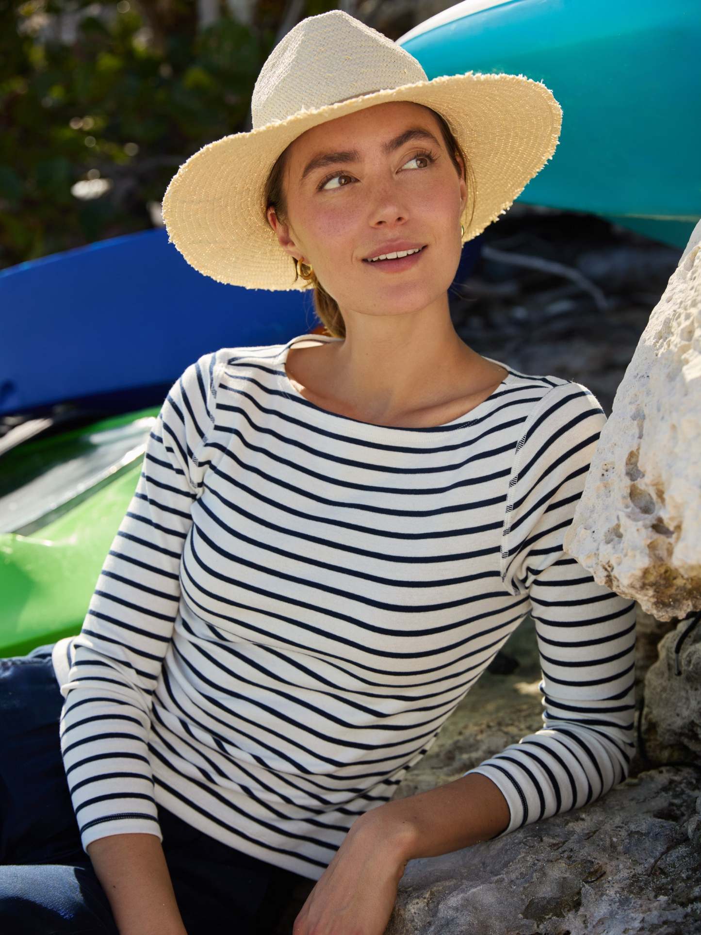 Goldie Tee in Stripe-New Feature DemoNew Feature Demo