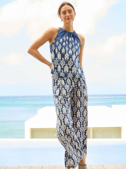 Talitha Blouse in Jeweled Ikat-New Feature DemoNew Feature Demo