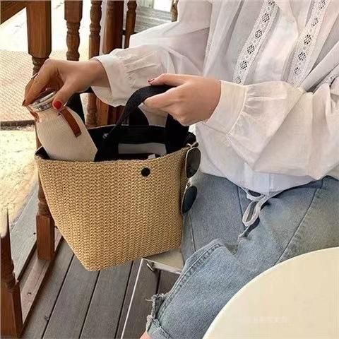IG Seaside Summer Beach Vacation Wild Woven Retro Handbag-New Feature DemoNew Feature DemomySite