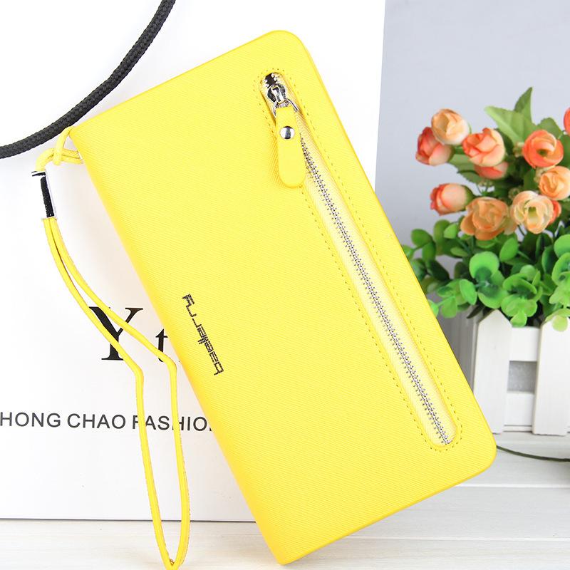 Ladies Long Cross Pattern Wallet-New Feature DemoNew Feature DemomySite