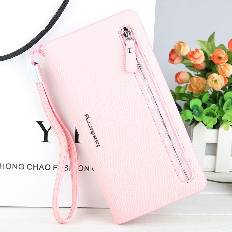 Ladies Long Cross Pattern Wallet-New Feature DemoNew Feature DemomySite