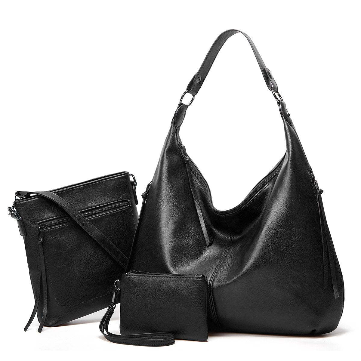 2021 New Women's Three-in-one Leather Bag-New Feature DemoNew Feature DemomySite