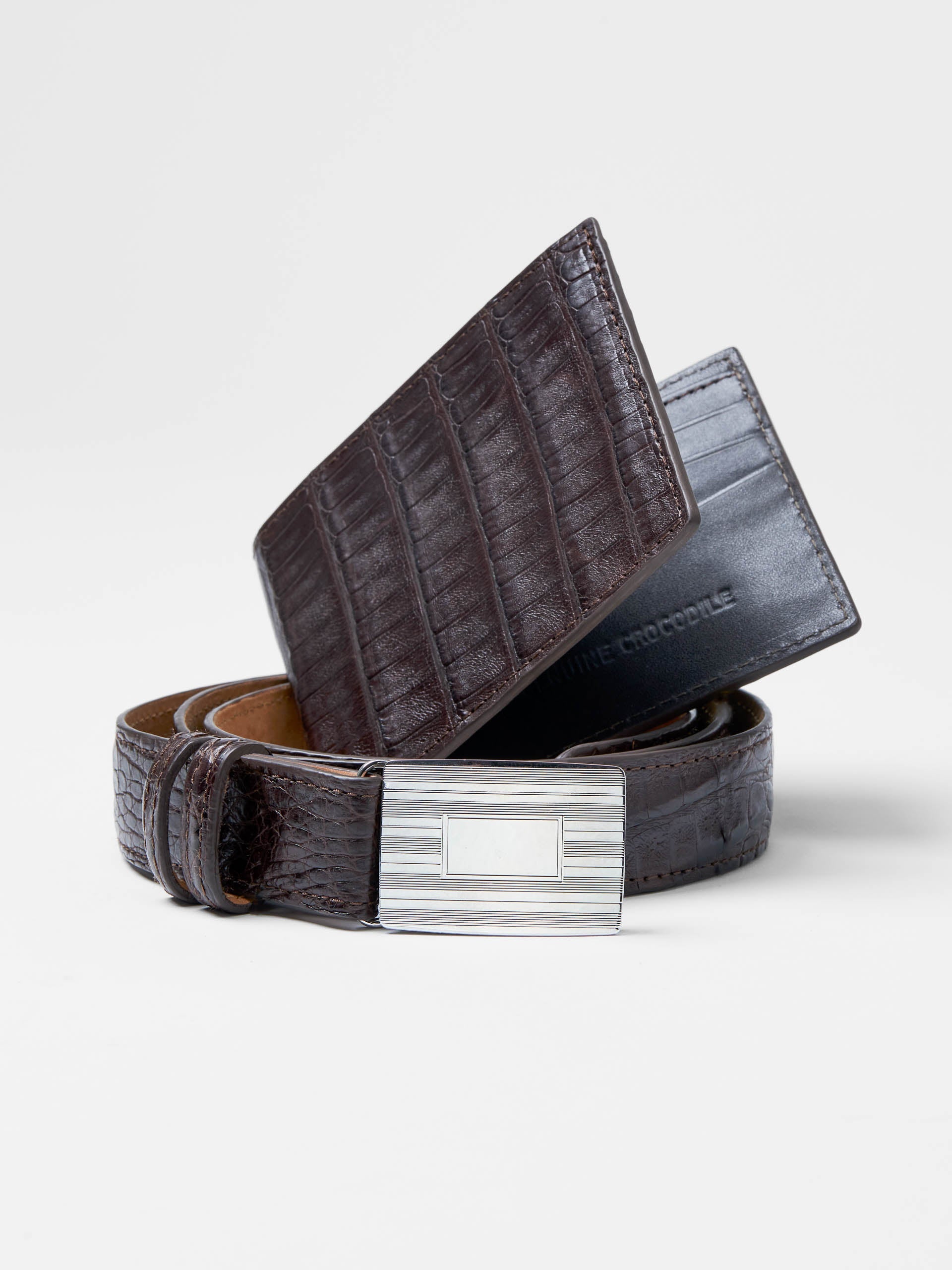 Genuine Crocodile Belt-New Feature DemoNew Feature Demo