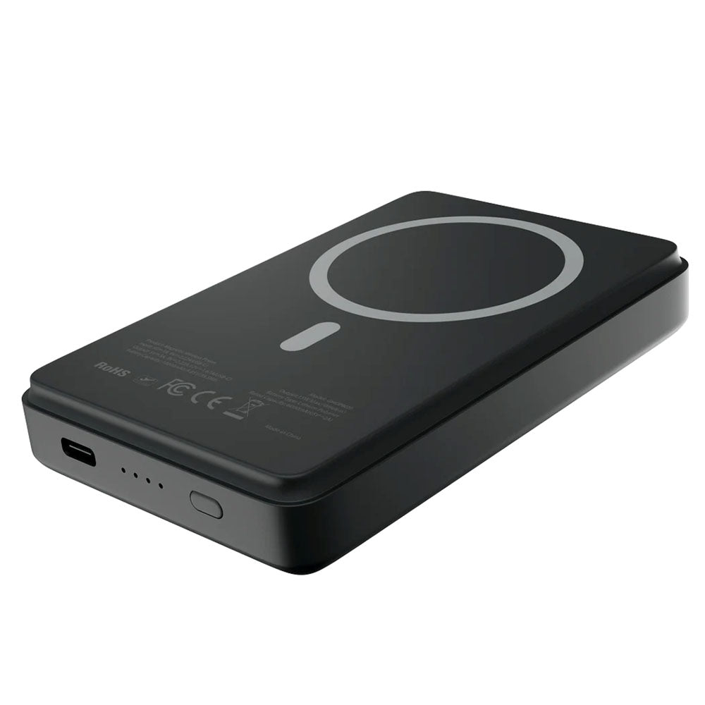 Magnetic Wireless Power Bank – Slim Snap-On Charger