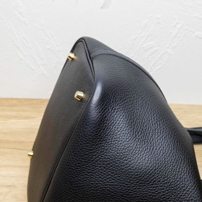 HERMES Picotin 22 Taurillon Clemence Noir Palladium Hardware-New Feature Demo