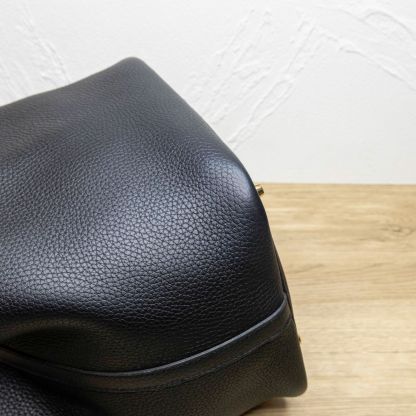 HERMES Picotin 22 Taurillon Clemence Noir Palladium Hardware-New Feature Demo