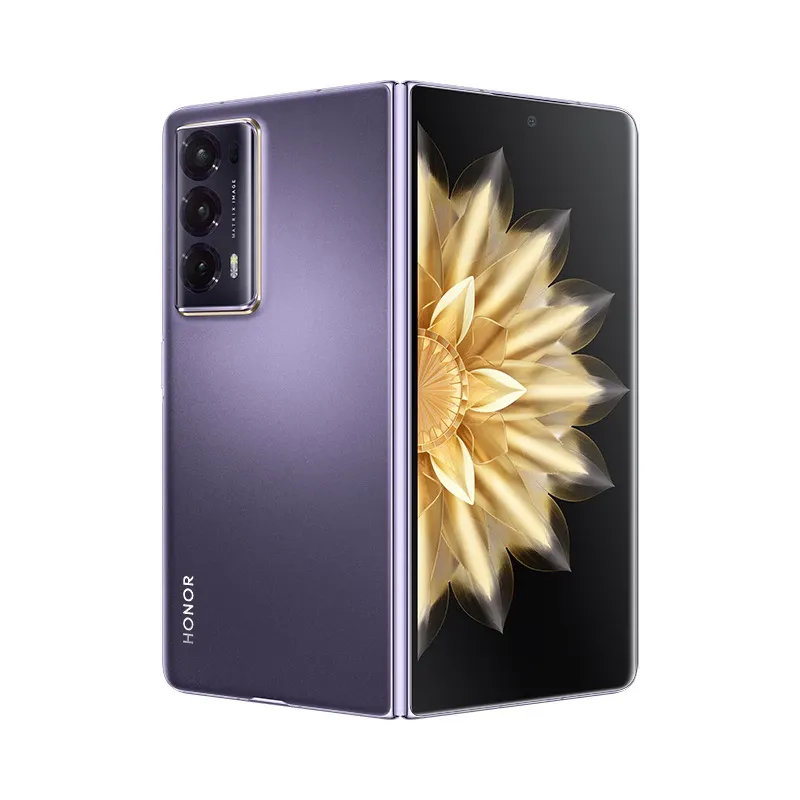 Refurbished - A - HONOR Magic V2 16GB+512GB Purple Dual Card-New Feature Demo