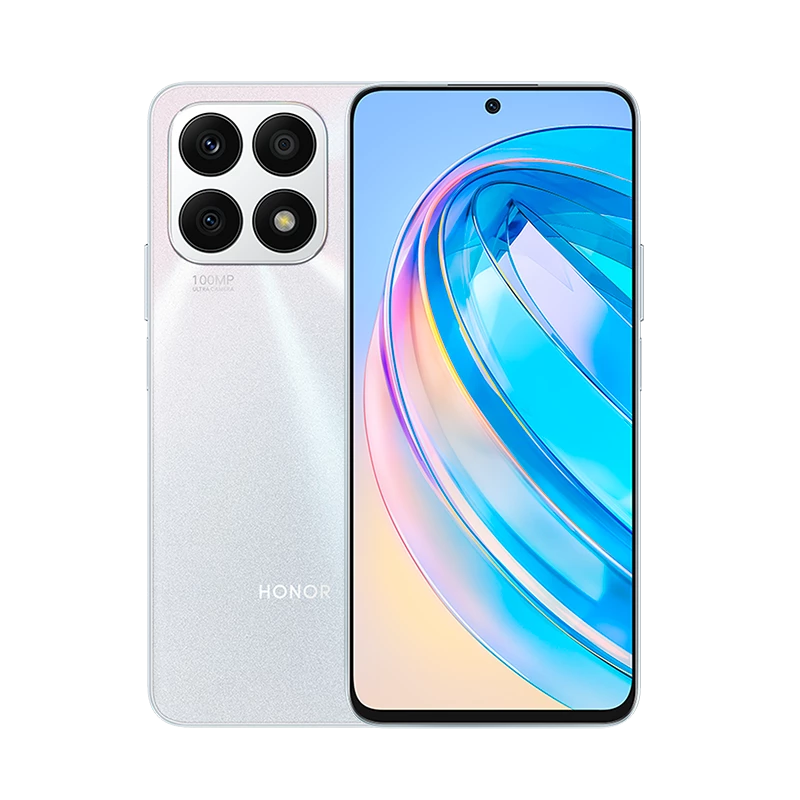 HONOR X8a 6GB+128GB, Titanium Silver, 100MP Ultra Camera-New Feature Demo