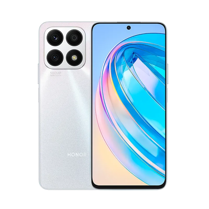 HONOR X8a 6GB+128GB, Titanium Silver, 100MP Ultra Camera-New Feature Demo
