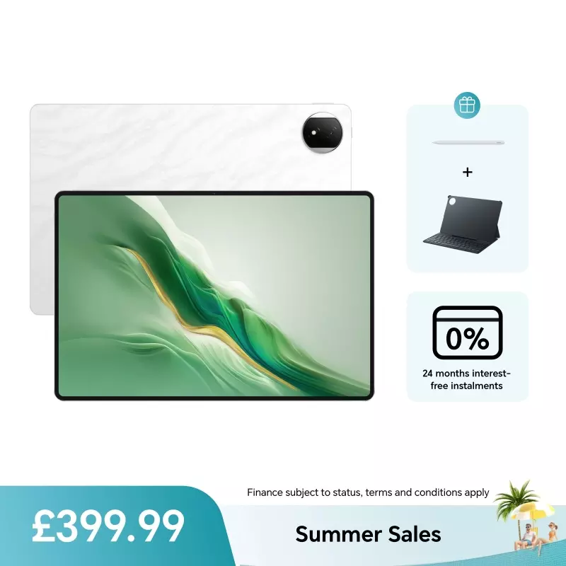 HONOR MagicPad2 12.3 inch WIFI 12GB+256GB Moonlight White-New Feature Demo