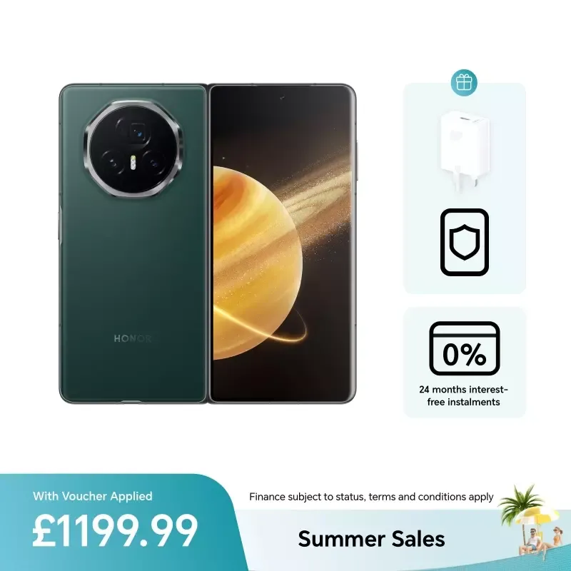 HONOR Magic V3 12GB+512GB Green Dual Card-New Feature Demo