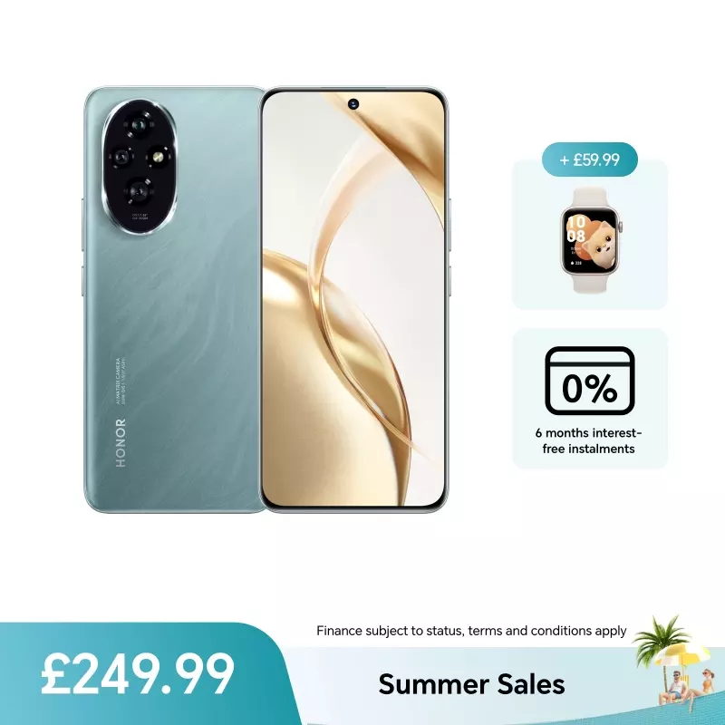 HONOR 200 8GB+256GB Emerald Green Dual Card-New Feature Demo