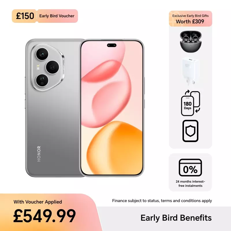 HONOR 400 Pro 12GB+512GB Lunar Grey Dual Card-New Feature Demo