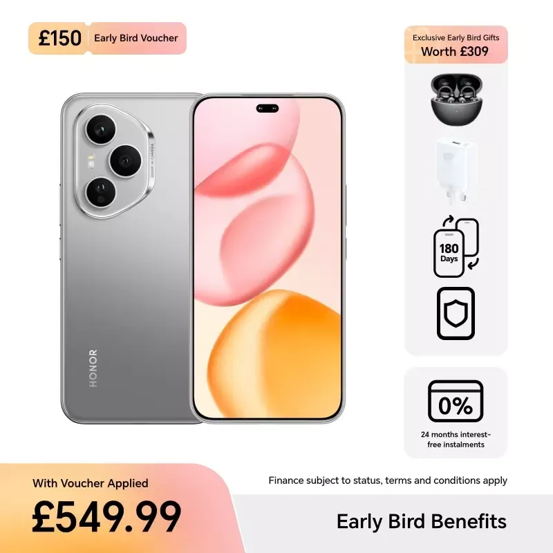 HONOR 400 Pro 12GB+512GB Lunar Grey Dual Card-New Feature Demo