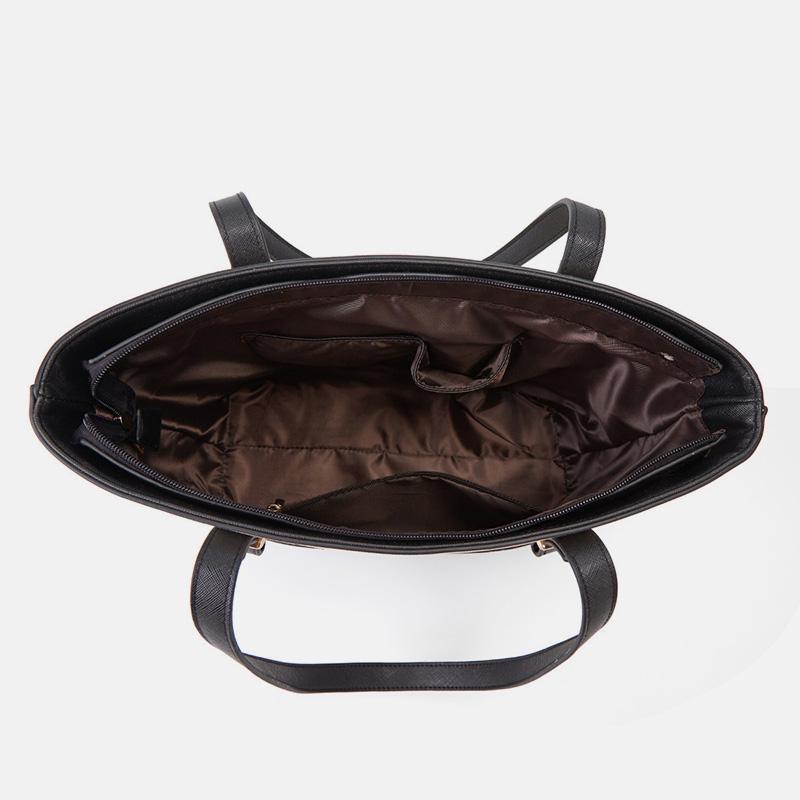 3PCS Retro Large Capacity Handbag Tote Bag Set-New Feature DemoNew Feature DemomySite