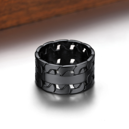 Size 10 Weed Thumb Ring