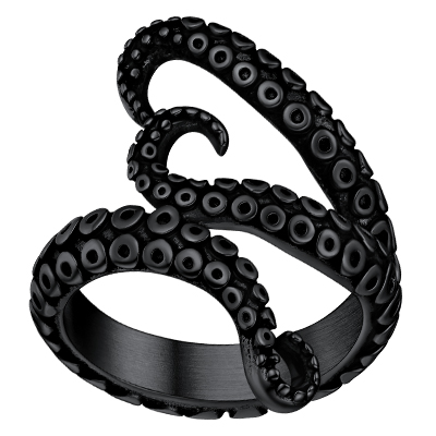 Three-Tentacle Octopus Ring