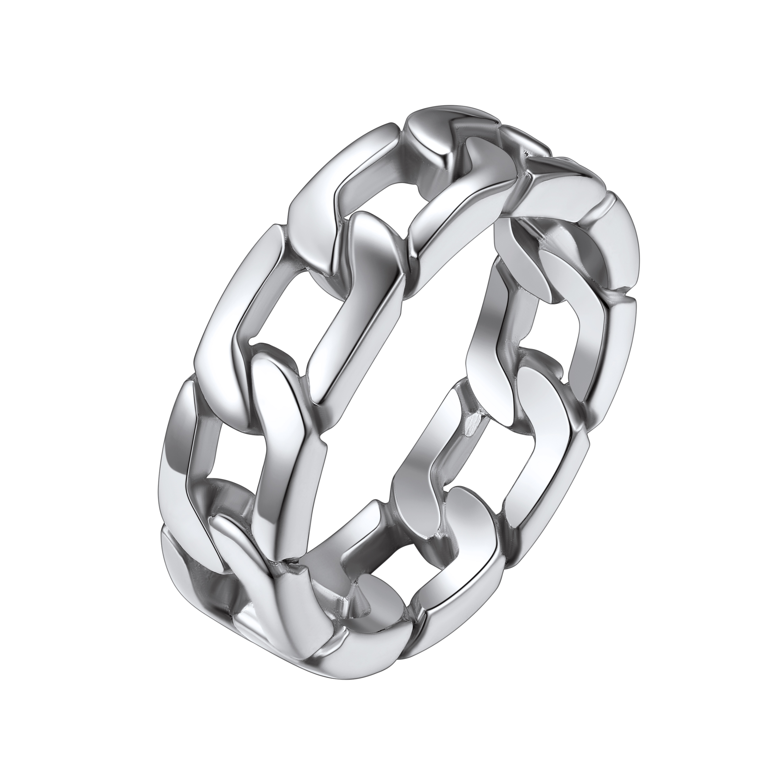 Stainless steel link ring