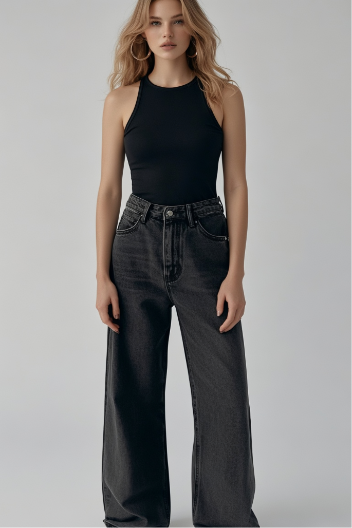 80s Mom Women's Petite Jeans-Stretch