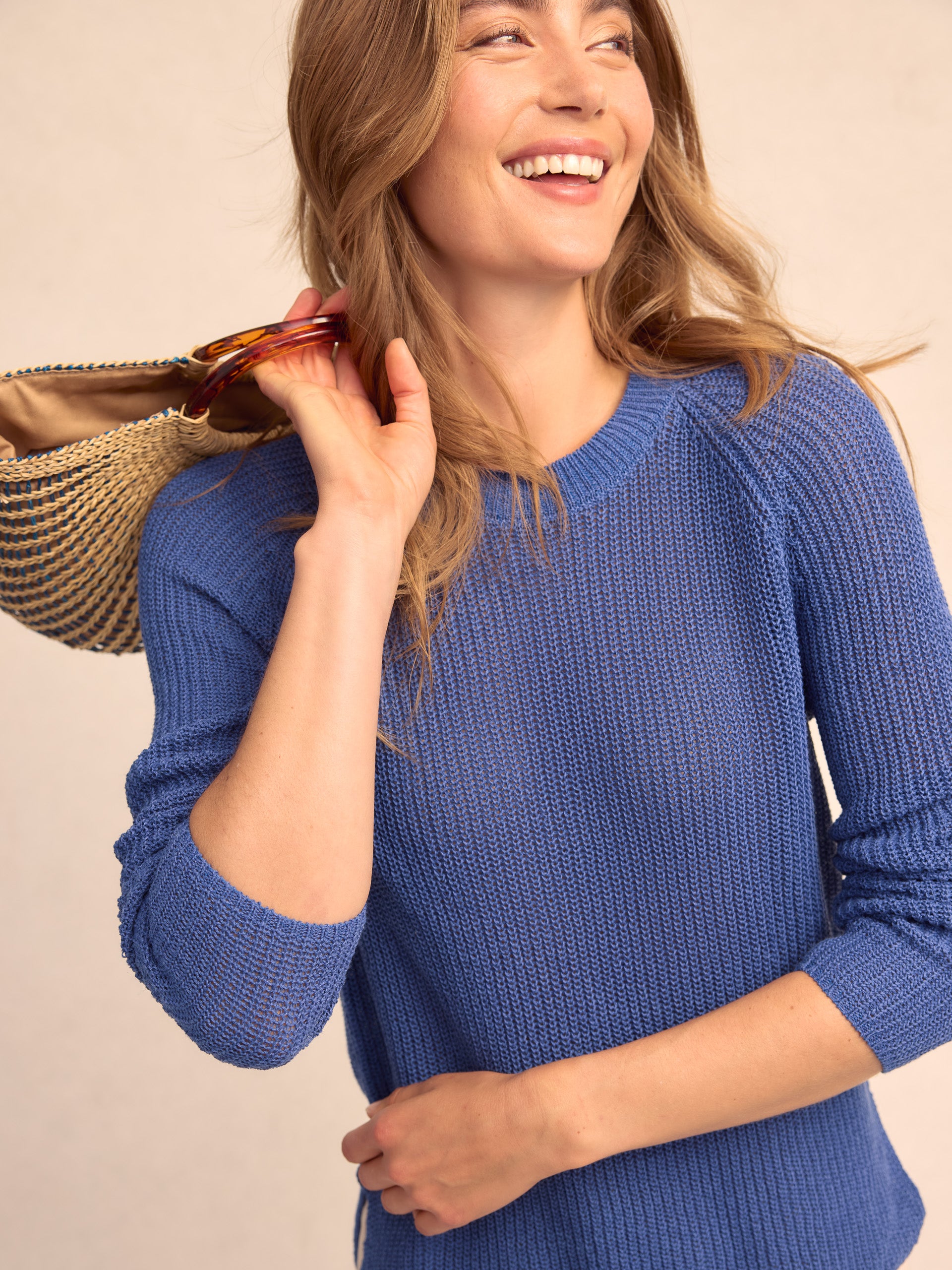 Napeague Linen Blend Sweater-New Feature DemoNew Feature Demo