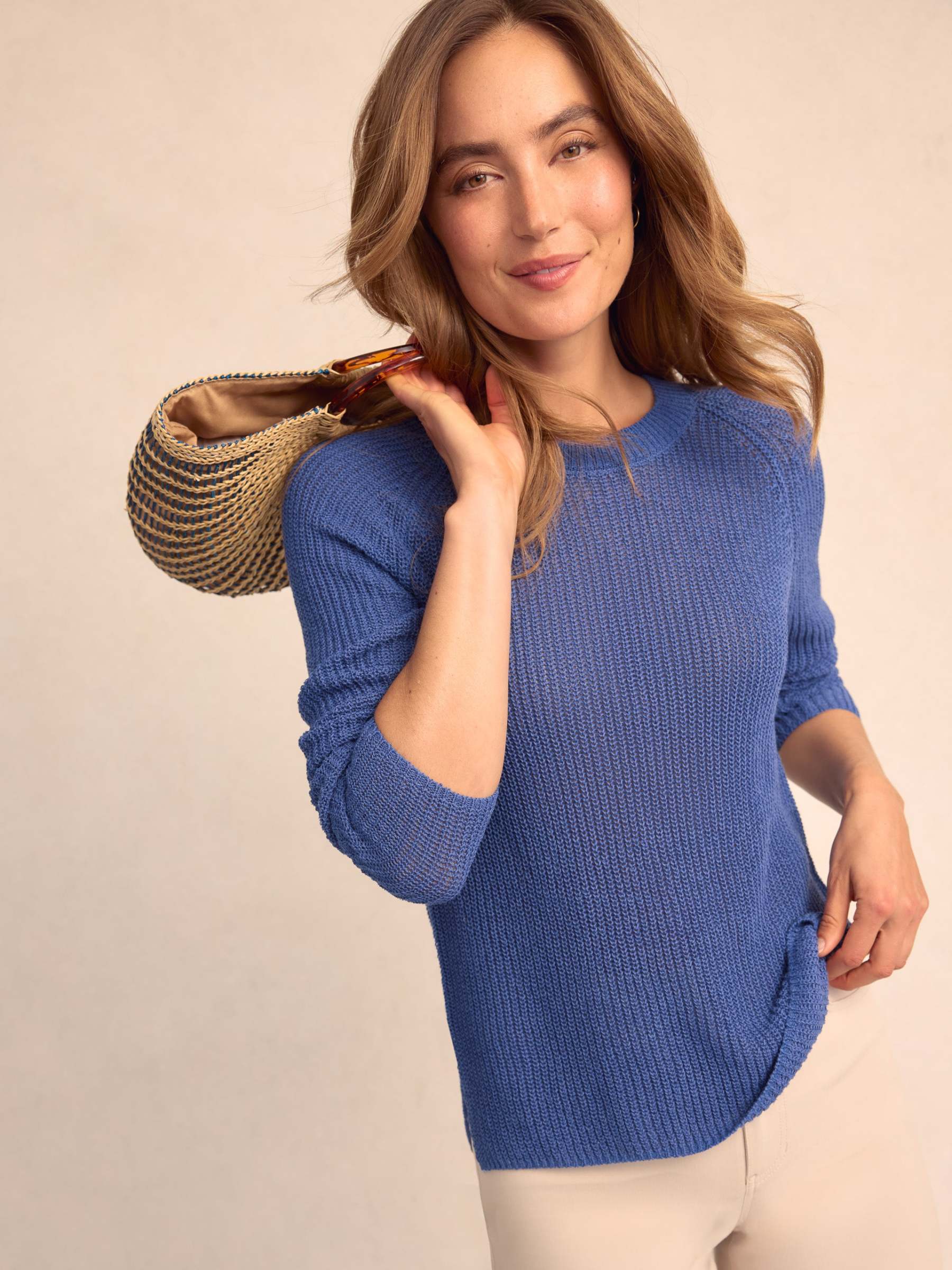 Napeague Linen Blend Sweater-New Feature DemoNew Feature Demo