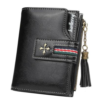 Women Oil Wax Leather Small Wallet-New Feature DemoNew Feature DemomySite