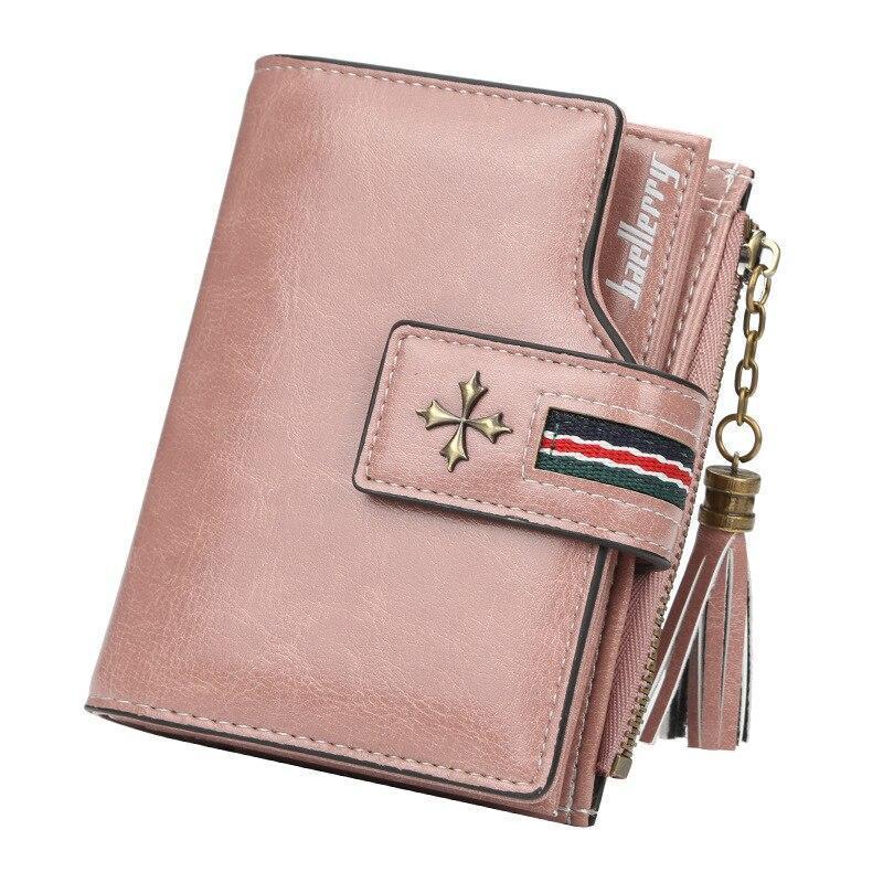 Women Oil Wax Leather Small Wallet-New Feature DemoNew Feature DemomySite