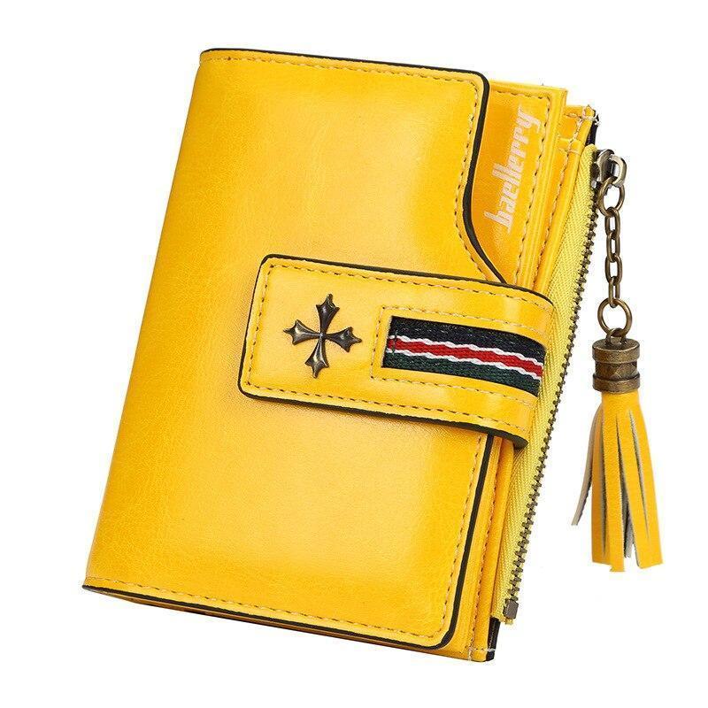 Women Oil Wax Leather Small Wallet-New Feature DemoNew Feature DemomySite