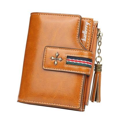 Women Oil Wax Leather Small Wallet-New Feature DemoNew Feature DemomySite