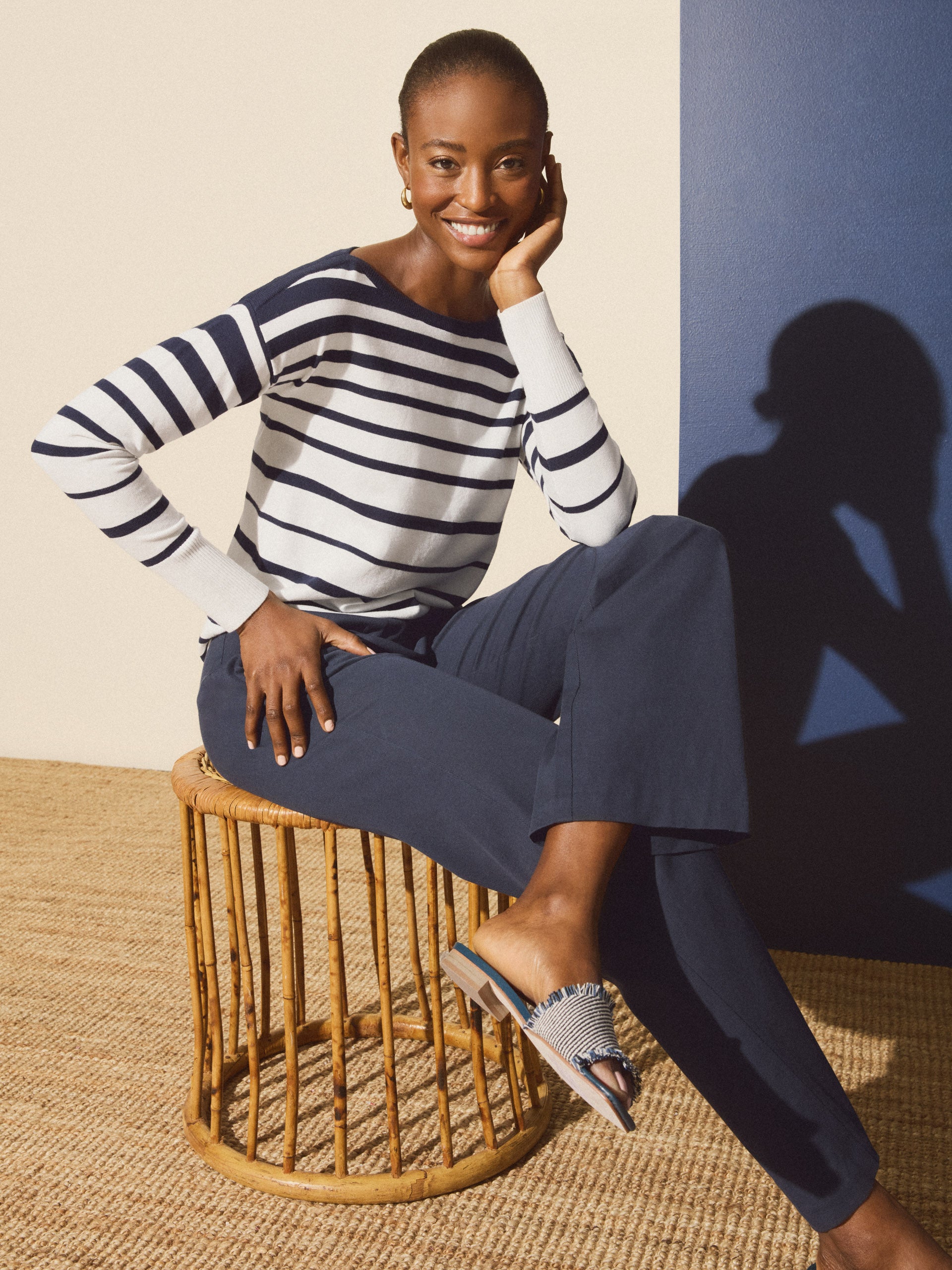 Marin Sweater in Stripe-New Feature DemoNew Feature Demo