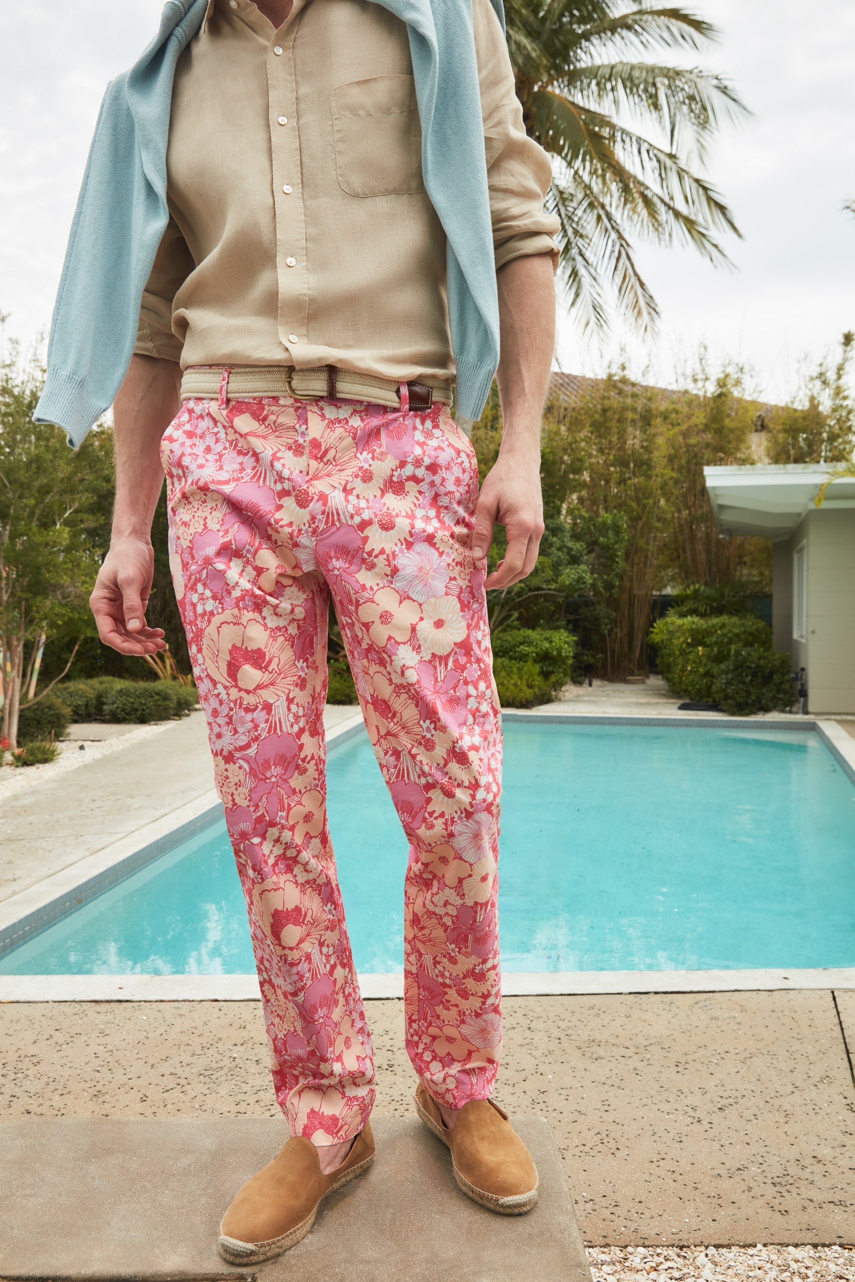 Lukas Pants in Posh Pansies-New Feature DemoNew Feature Demo