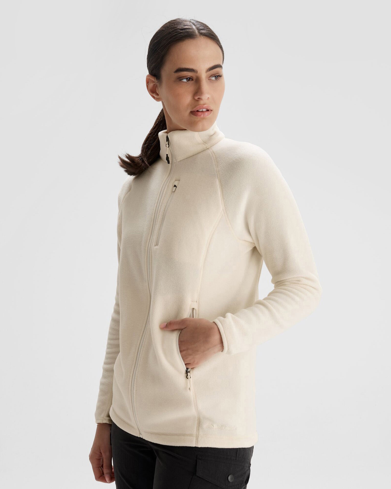 Women's Ridge 100 PrimaLoft Bio Fleece Jacket - Natural-New Feature Demo