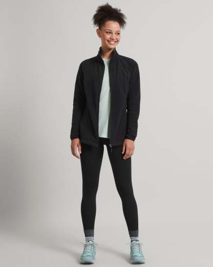 Women's Ridge 100 PrimaLoft Bio Fleece Jacket - Black-New Feature Demo