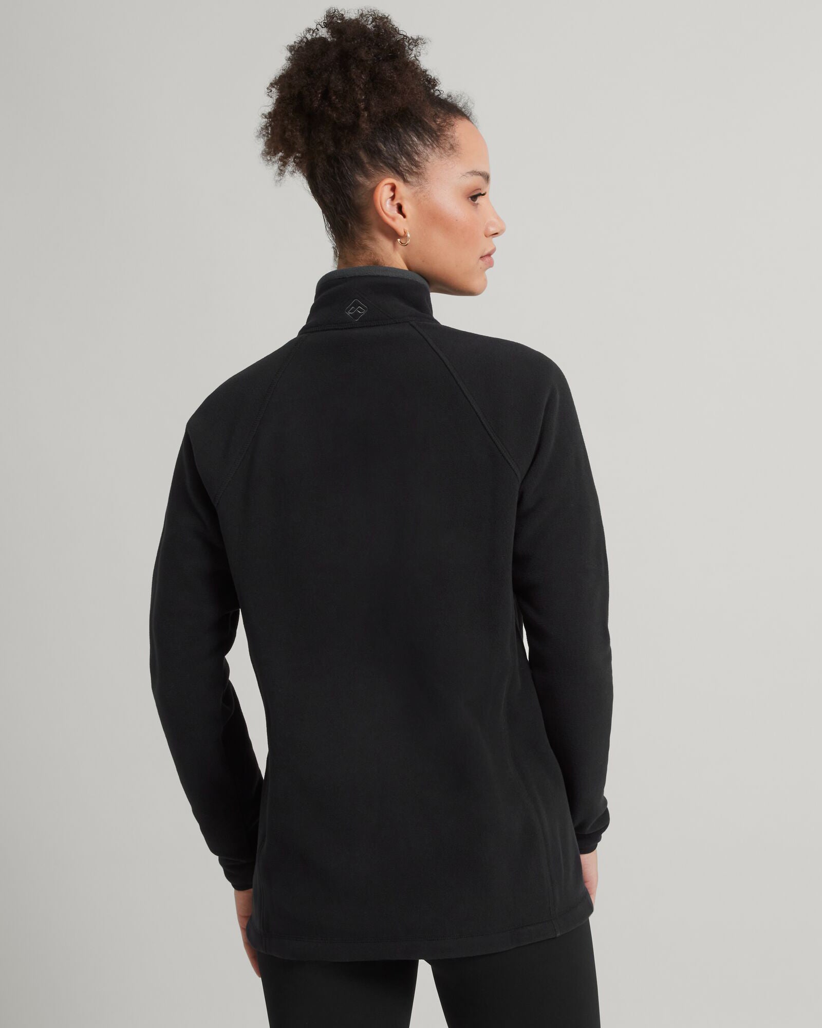 Women's Ridge 100 PrimaLoft Bio Fleece Jacket - Black-New Feature Demo