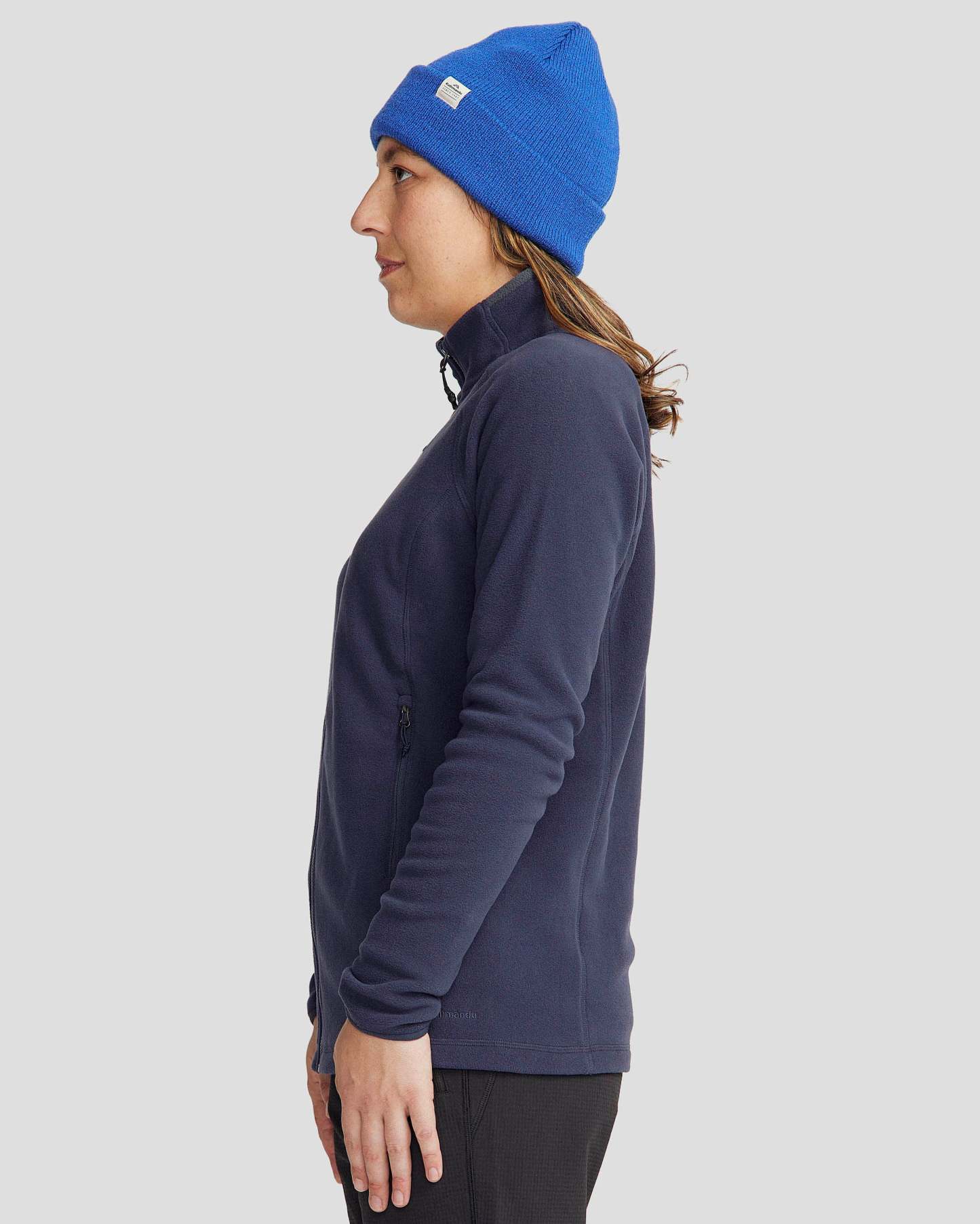 Women's Ridge 100 PrimaLoft Bio Fleece Jacket - Pure Navy-New Feature Demo