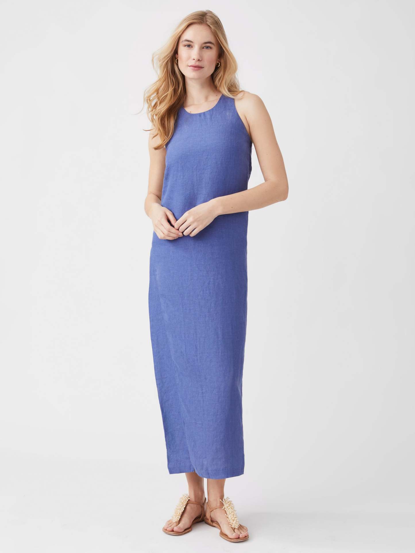 Ailene Linen Dress-New Feature DemoNew Feature Demo