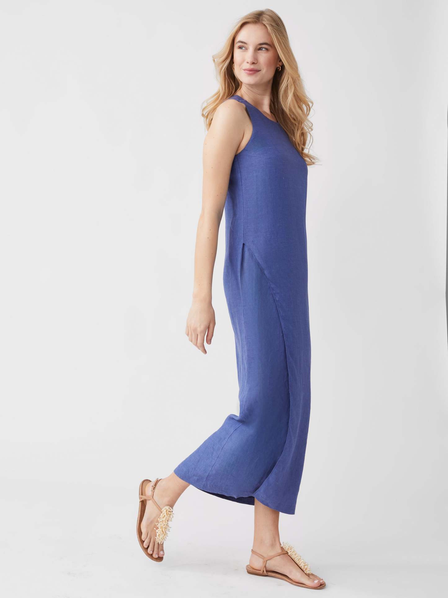 Ailene Linen Dress-New Feature DemoNew Feature Demo