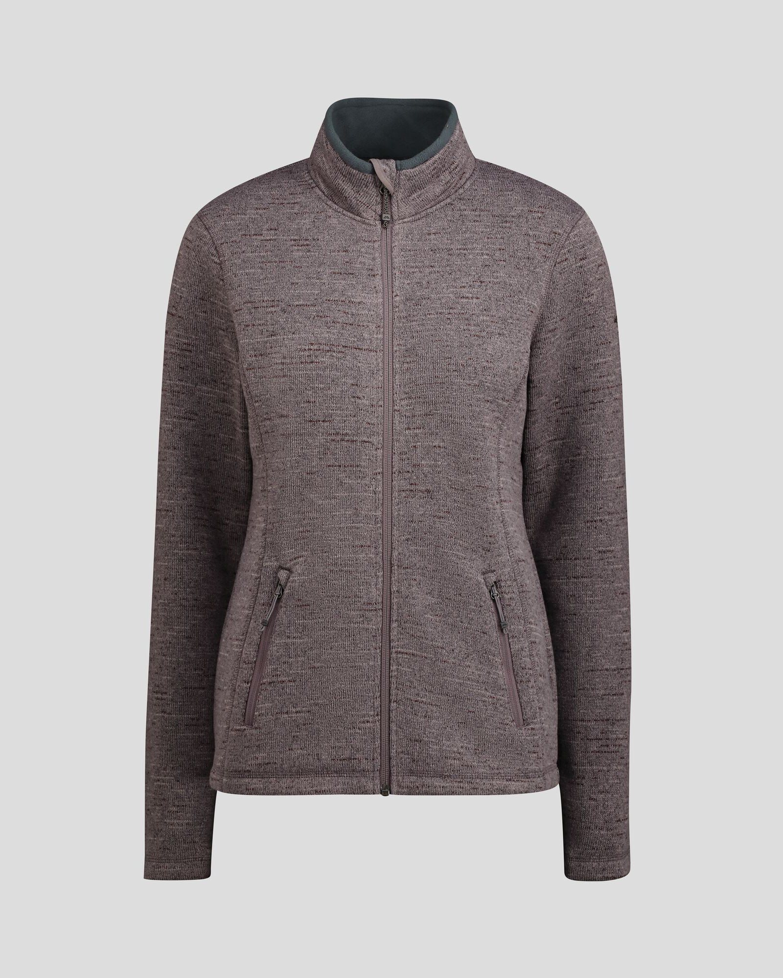 Women's Aikman Fleece Jacket - Quartz Marle-New Feature Demo