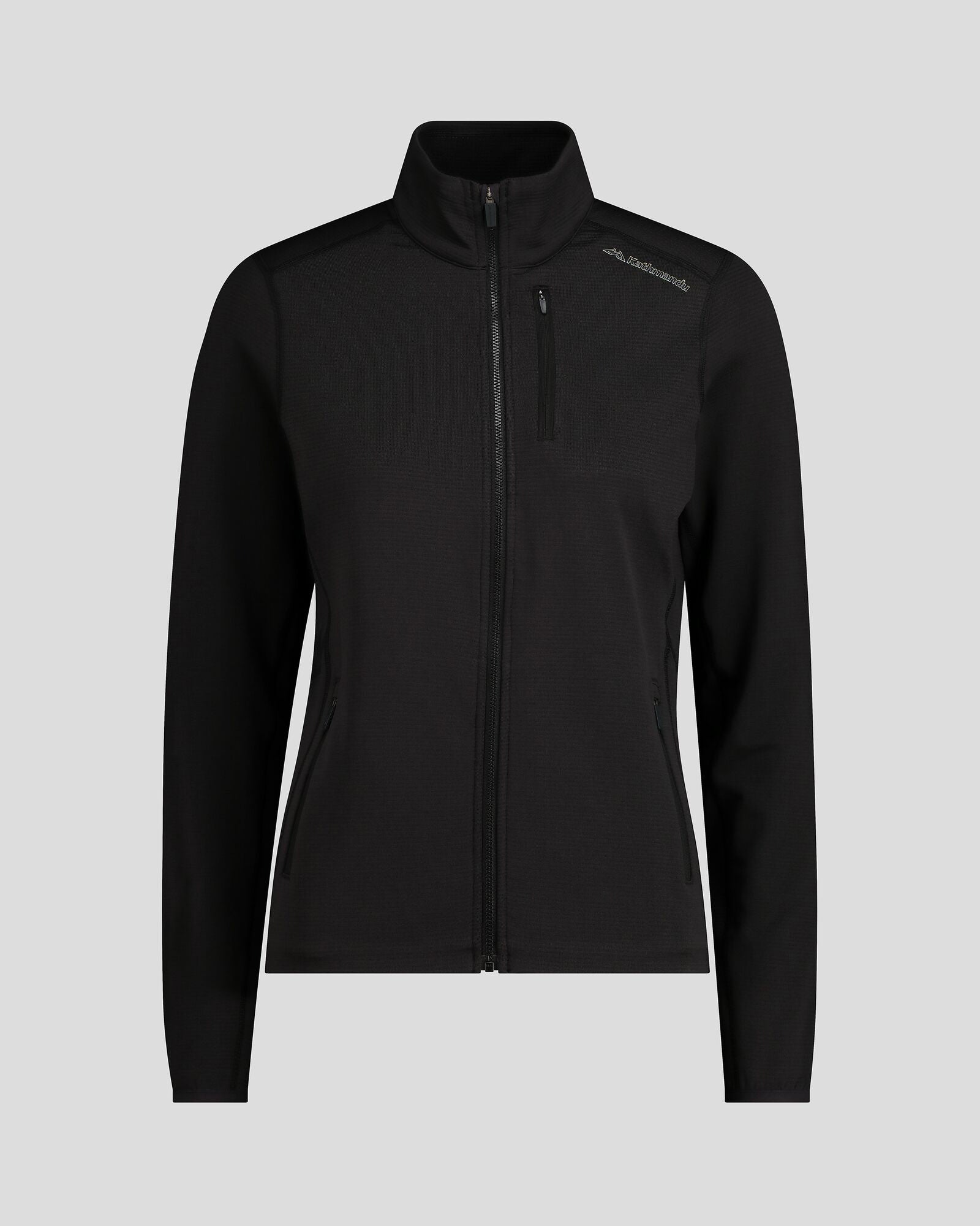 Women's Seeker Fleece Jacket - Black Stingray-New Feature Demo