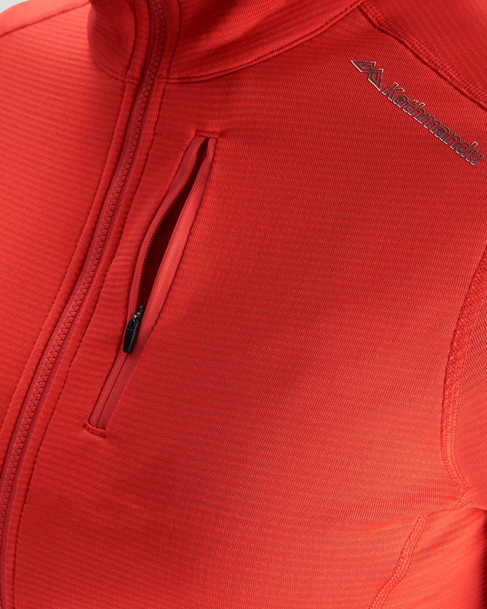 Women's Seeker Fleece Jacket - Hut Orange-New Feature Demo