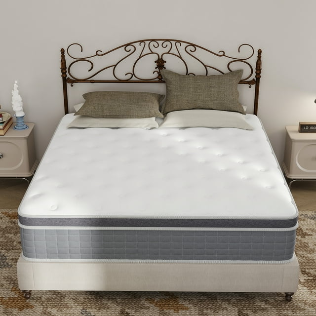 Yilicy 10 INCH FULL SIZE MATTRESS MEDIUM COMFORT FULL SIZE FOR ADULT HYBRID MATTRESS IN A BOX-New Feature DemoNew Feature DemoYilicy