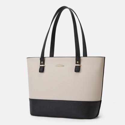 3PCS Retro Large Capacity Handbag Tote Bag Set-New Feature DemoNew Feature DemomySite