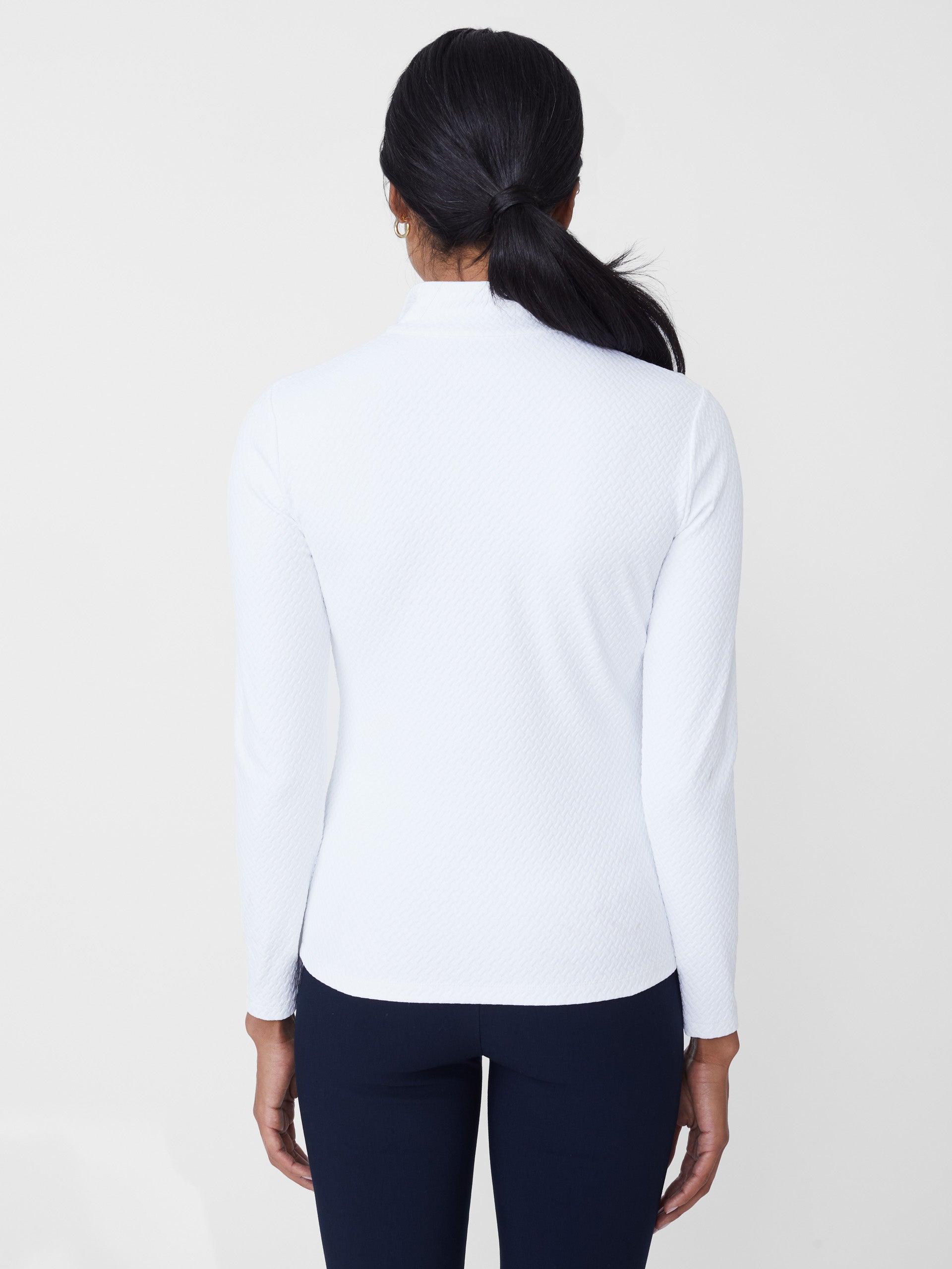 Bedford Top in Mini Raffia Jacquard-New Feature DemoNew Feature Demo
