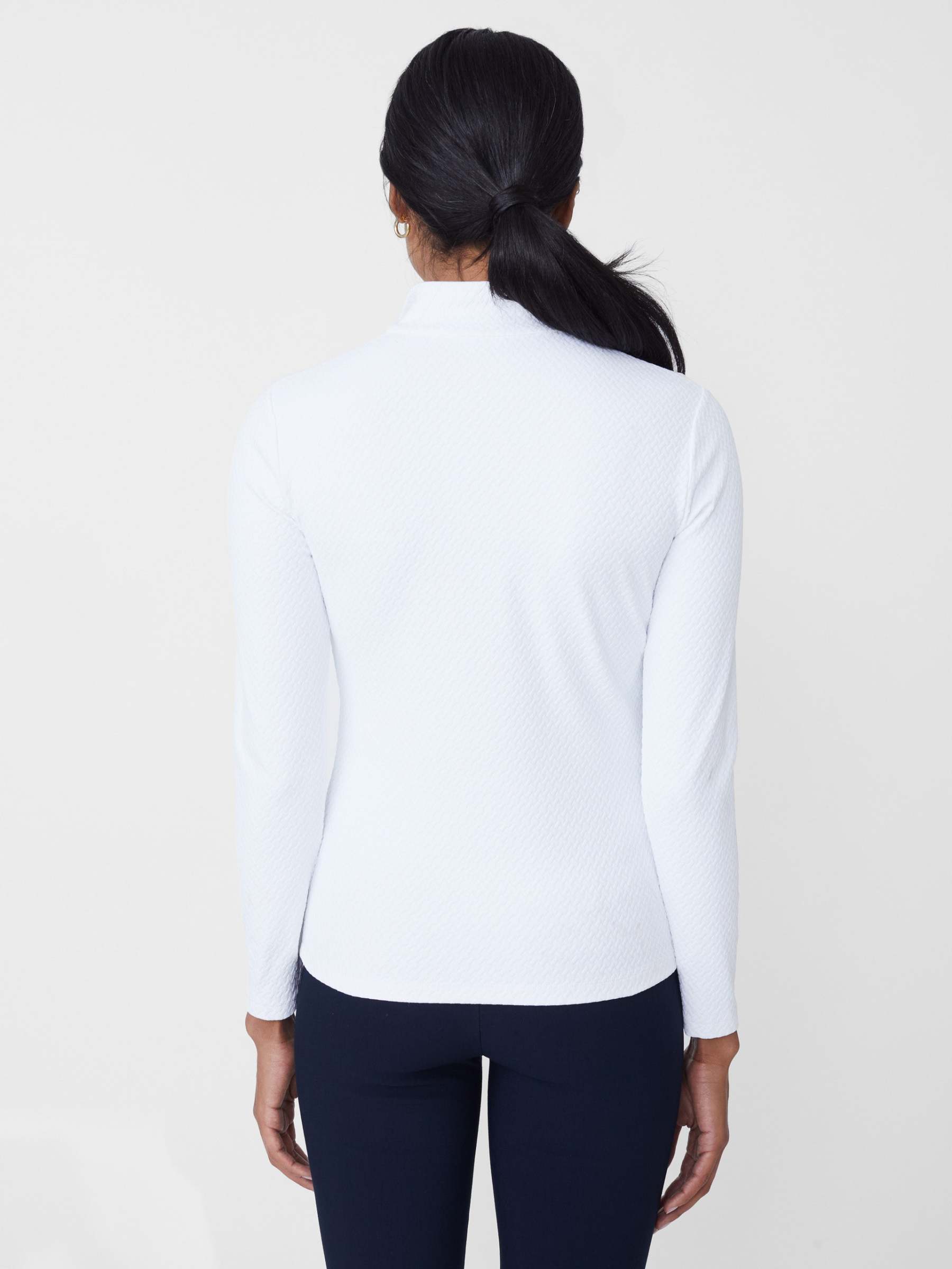 Bedford Top in Mini Raffia Jacquard-New Feature DemoNew Feature Demo