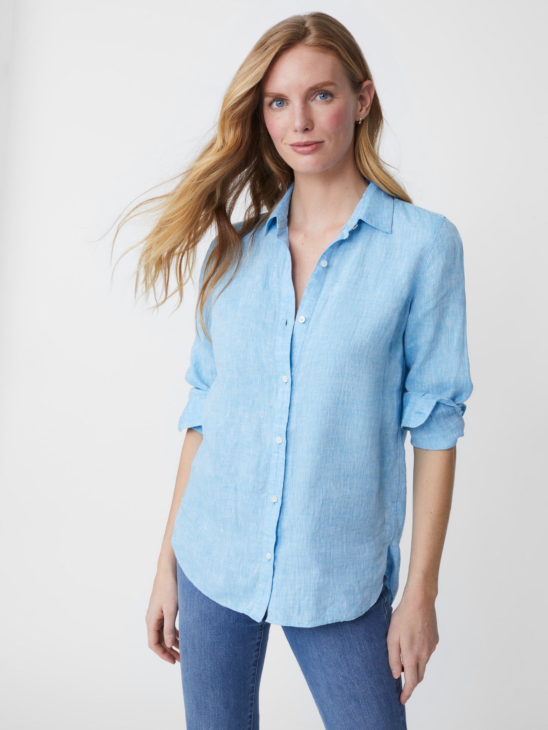 Britt Linen Shirt-New Feature DemoNew Feature Demo