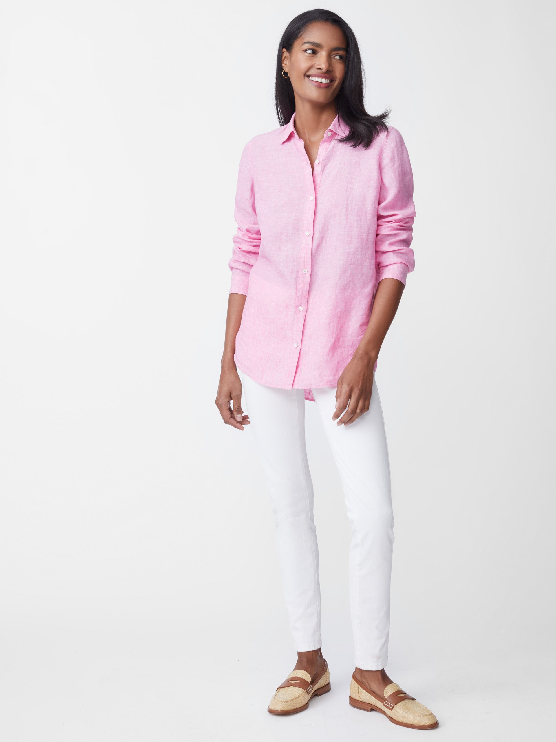 Britt Linen Shirt-New Feature DemoNew Feature Demo